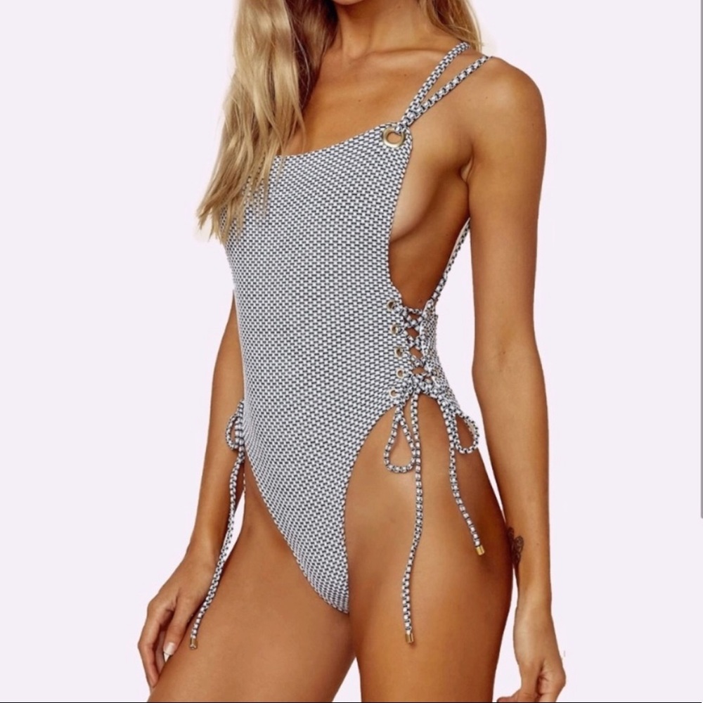 Blue Life Breezy One Piece in Seersucker